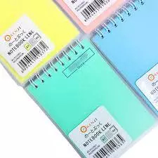 

Notebook Buku Agenda A7/A6/A5 Line Spiral Pastel / Buku Catatan Bergaris