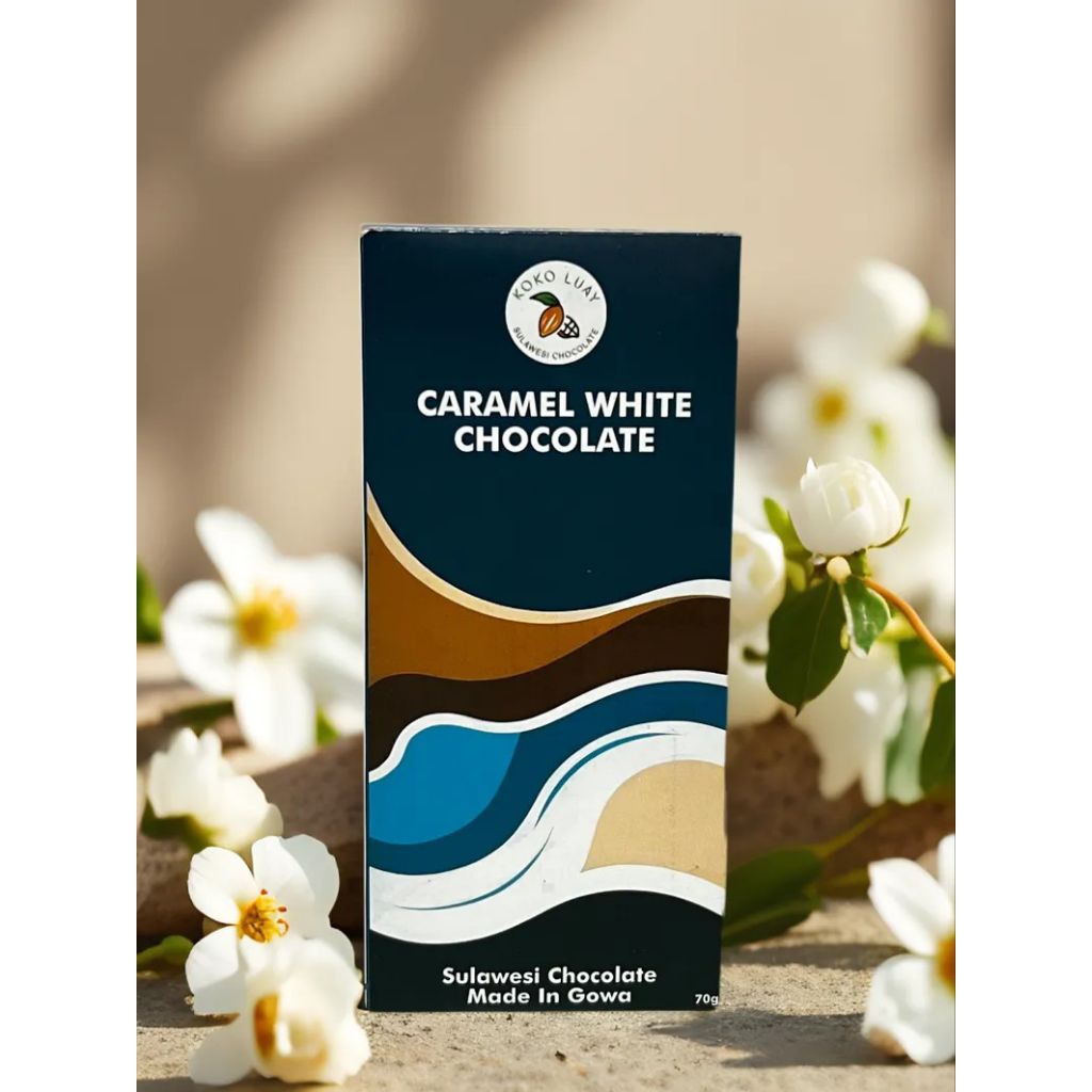 

Koko Luay Caramel White Chocolate/Coklat Karamel/Cokelat Batang Susu Karamel