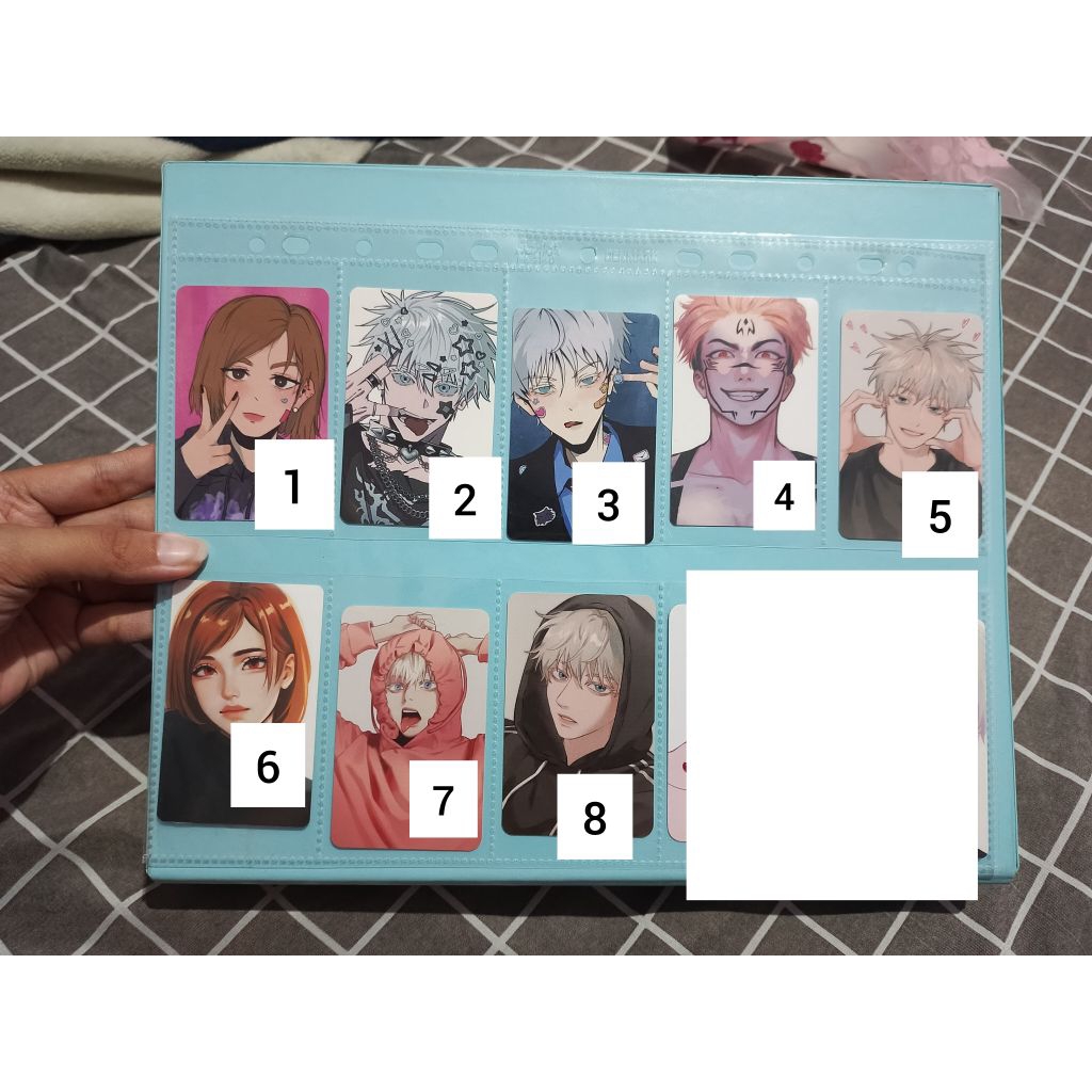 photocard jujutsu kaisen jjk pc