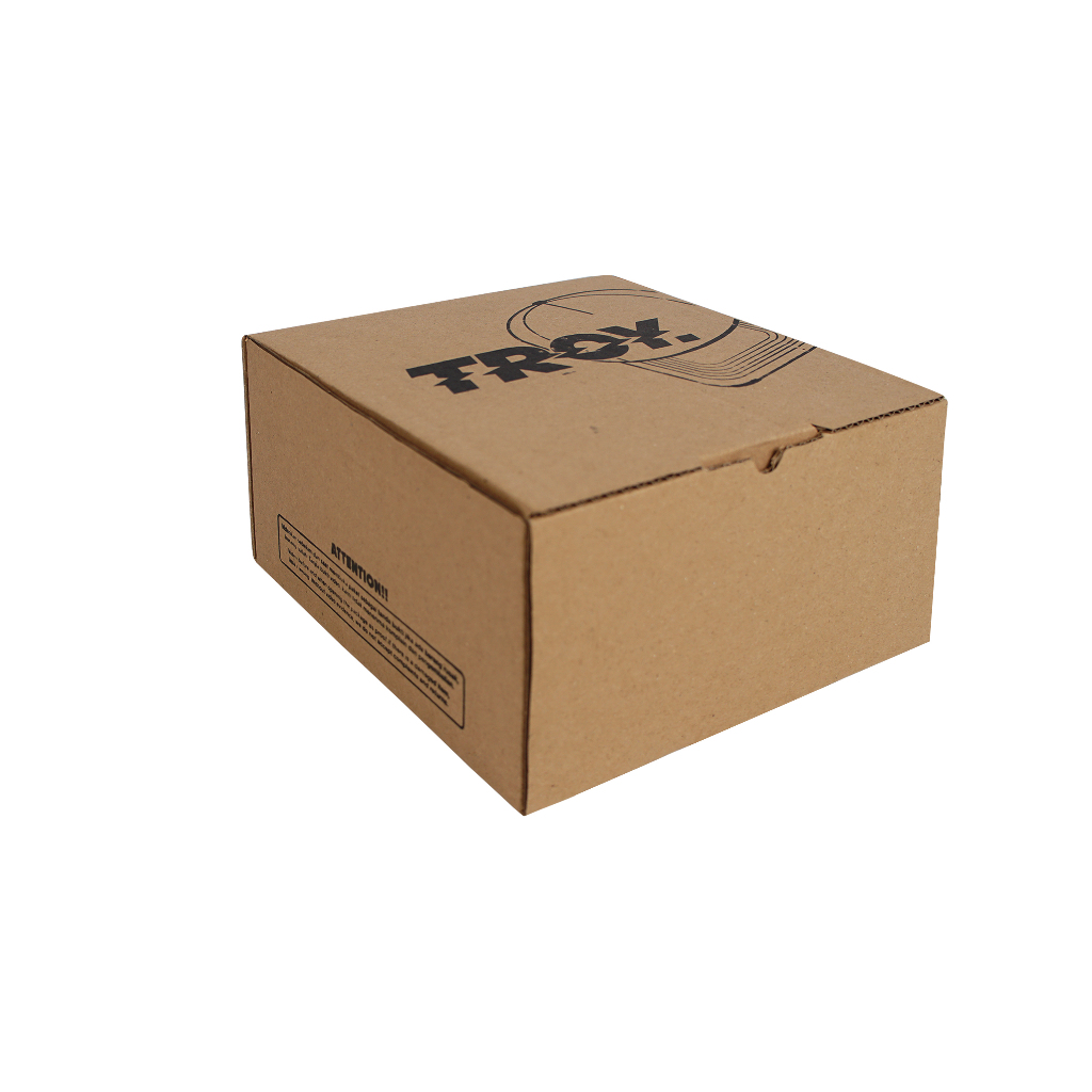 Troy Company Brown Box Packaging Hat - Box Packing Topi BOX 3247