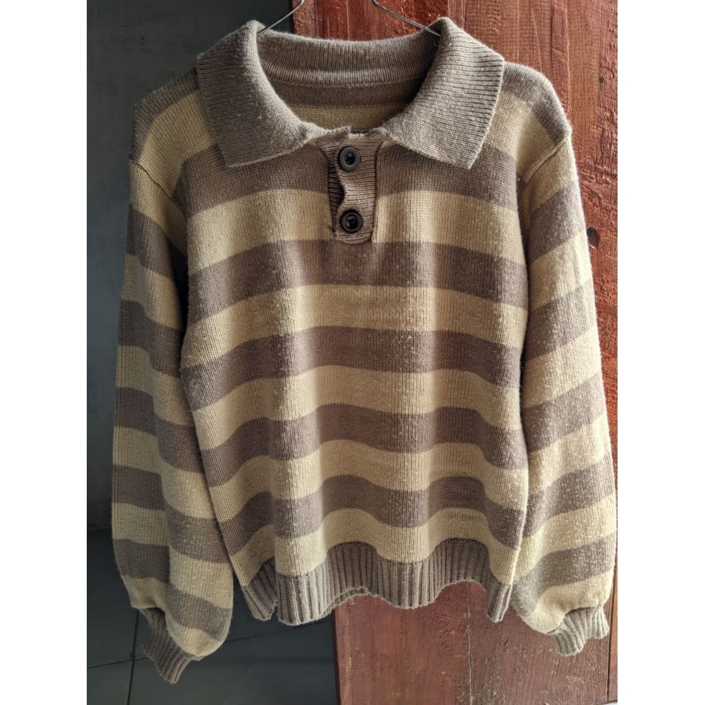 preloved sweater rajut crop
