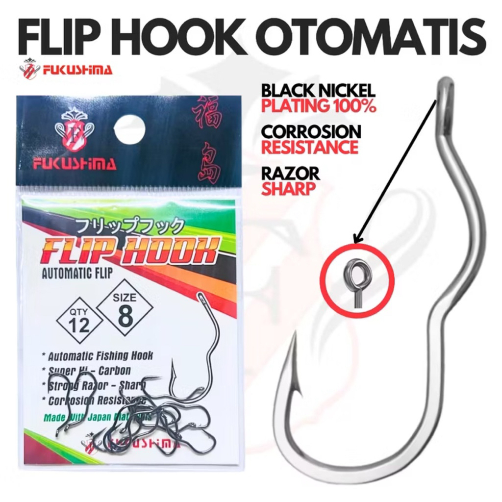 Mata Kail Flip Hook Fukushima