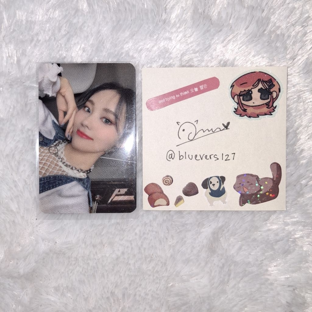 LOONA JINSOUL & PTT MMT FANCALL BENEFIT PHOTOCARD