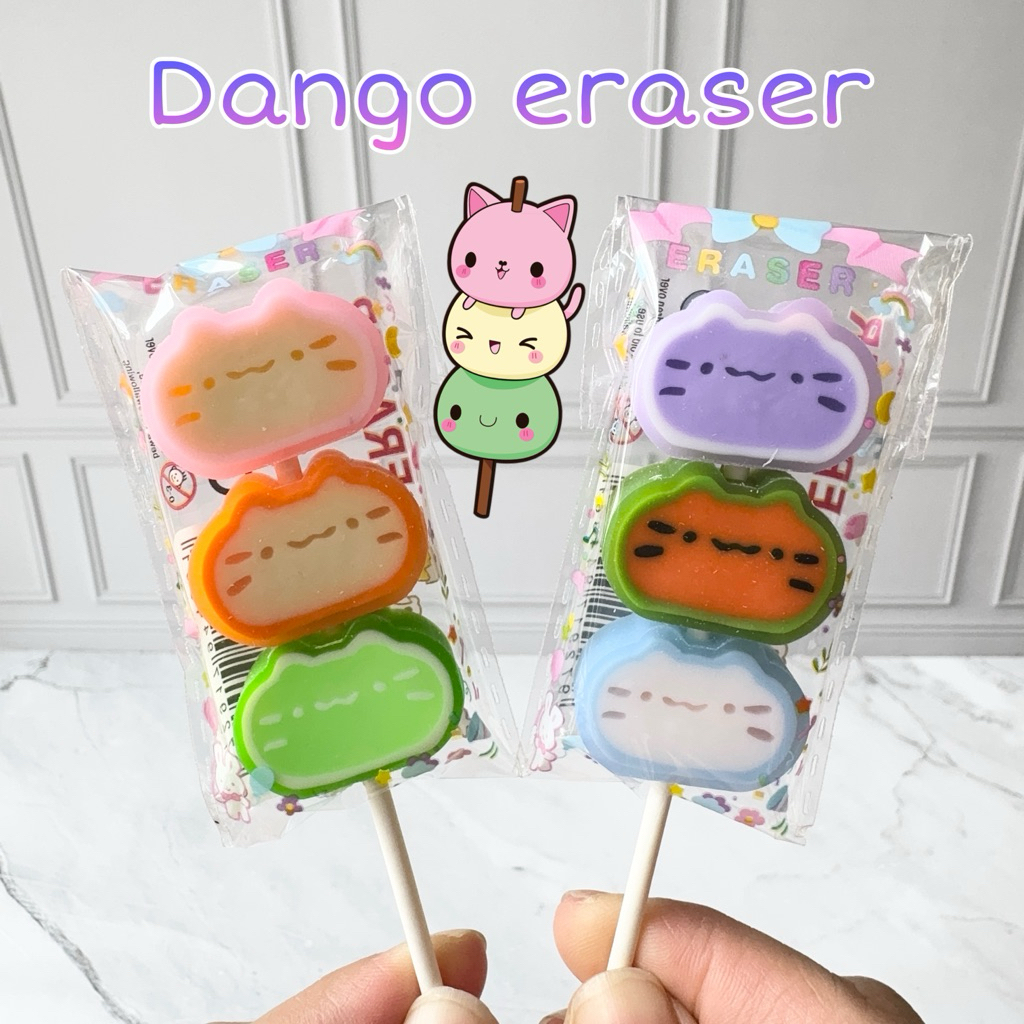 

Dango Eraser cheese cat penghapus sekolah