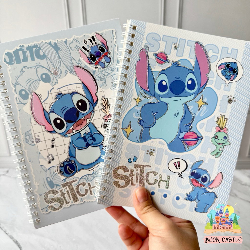 

Notebook Lilo Stitch buku binder A5