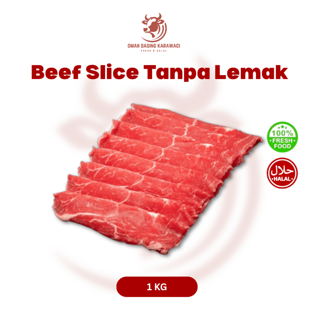 

Beef Slice Teriyaki / Daging Sapi Slice Halal 1kg Tangerang