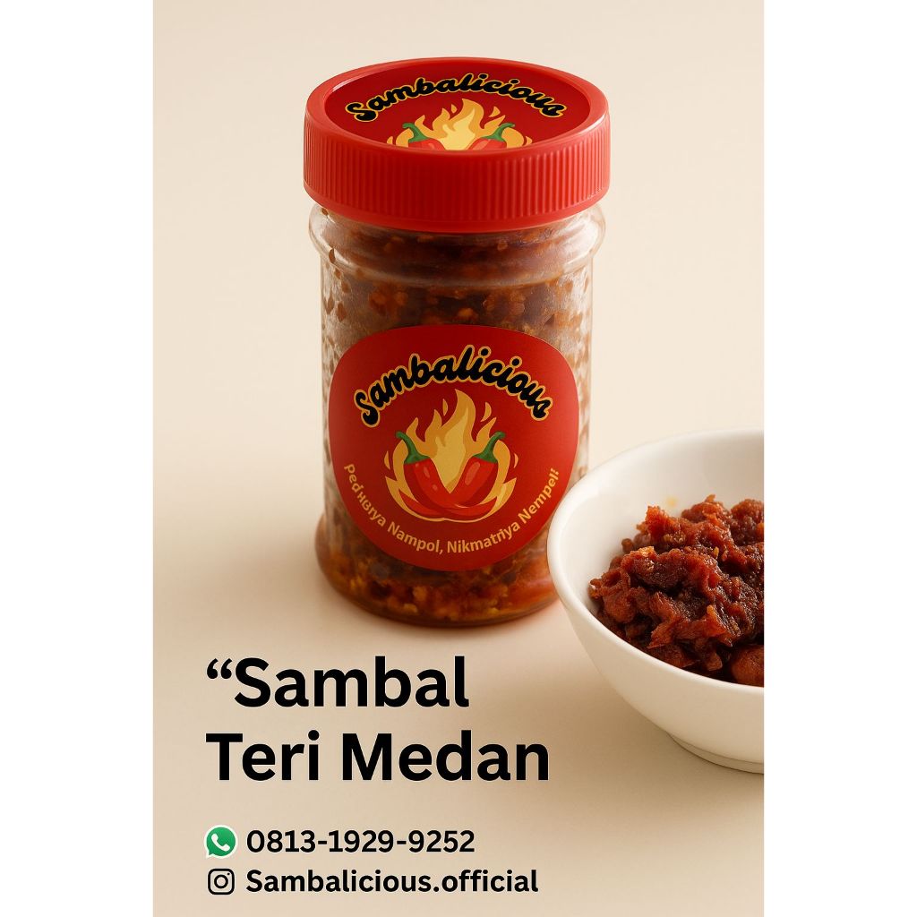 

SAMBAL CUMI PETE | SAMBEL TERI KACANG PEDAS MANIS GURIH ENAK