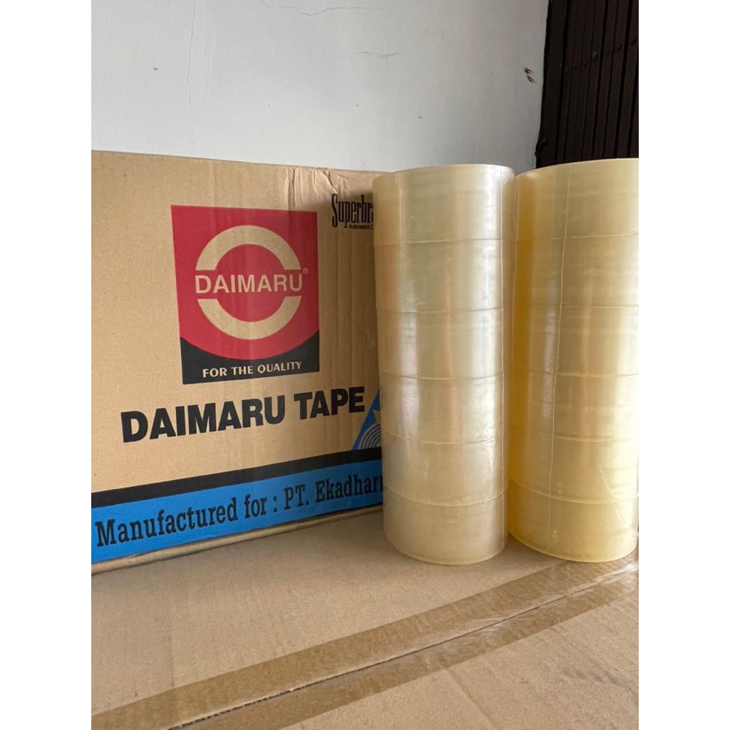 

Lakban Daimaru 2 inch 48 mm 90 yard 1 slop