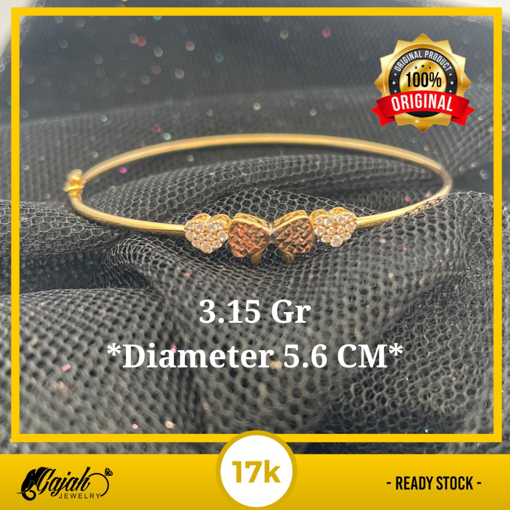 Gelang Emas 17K 3.15 Gram Toko Emas Gajah Online Salatiga 7723