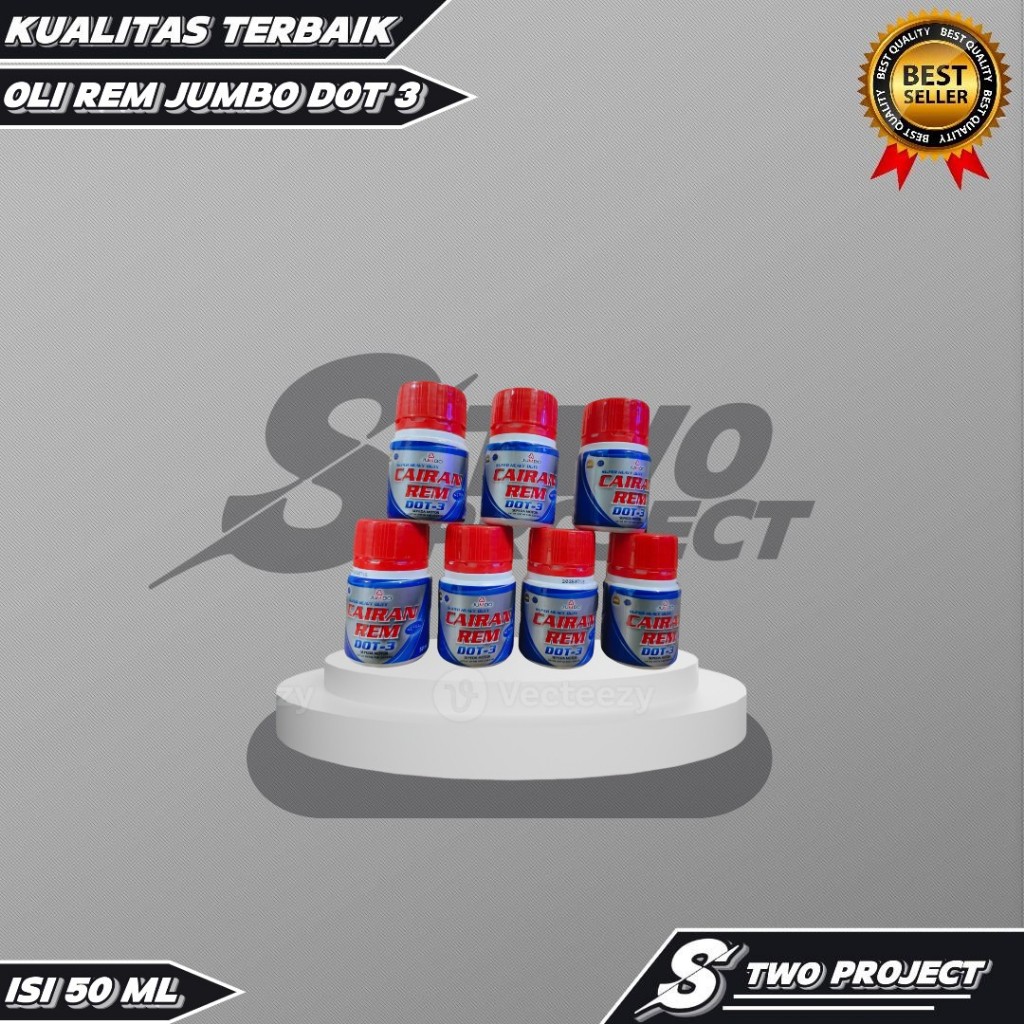 Minyak Rem Jumbo 50 ML Dot 3 / Minyak Rem Jumbo