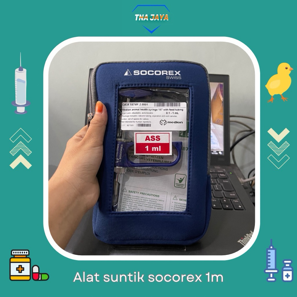 Alat Suntik Socorex 1 ml original medion
