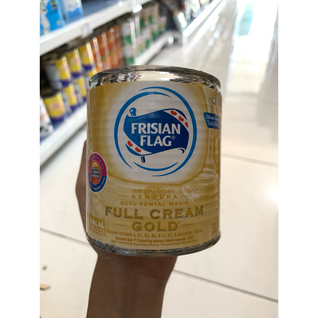 

Frisian flag full cream gold 370g