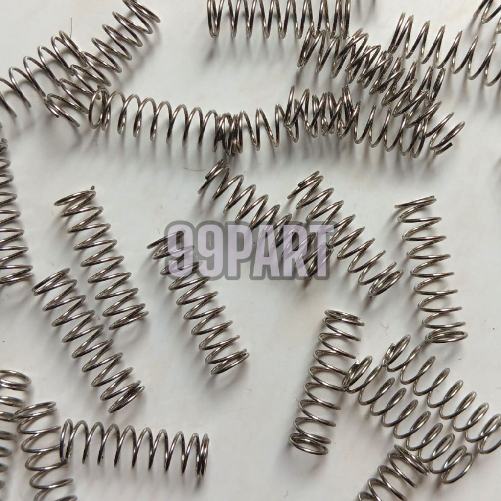 Per Spring Tekan 0.6 mm Stainless Panjang 21 mm Termurah
