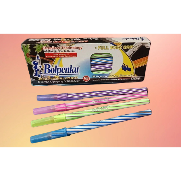

Bolpenku Pulpen 1KOTAK ISI 12pcs – Nyaman & Praktis untuk Menulis Termurah