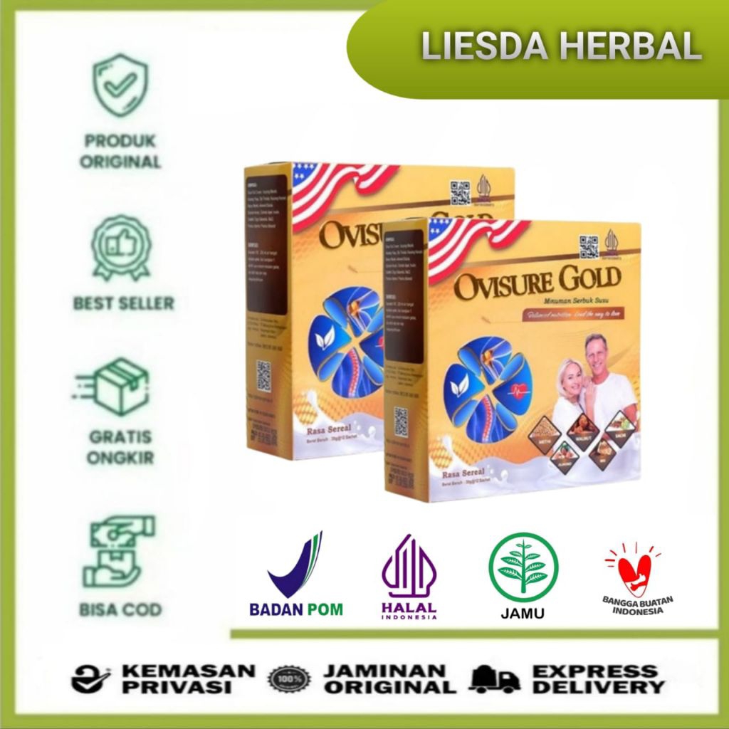 

Ovisure Gold Paket Hemat 2 Box Susu Multifungsi Sendi Bahan Herbal