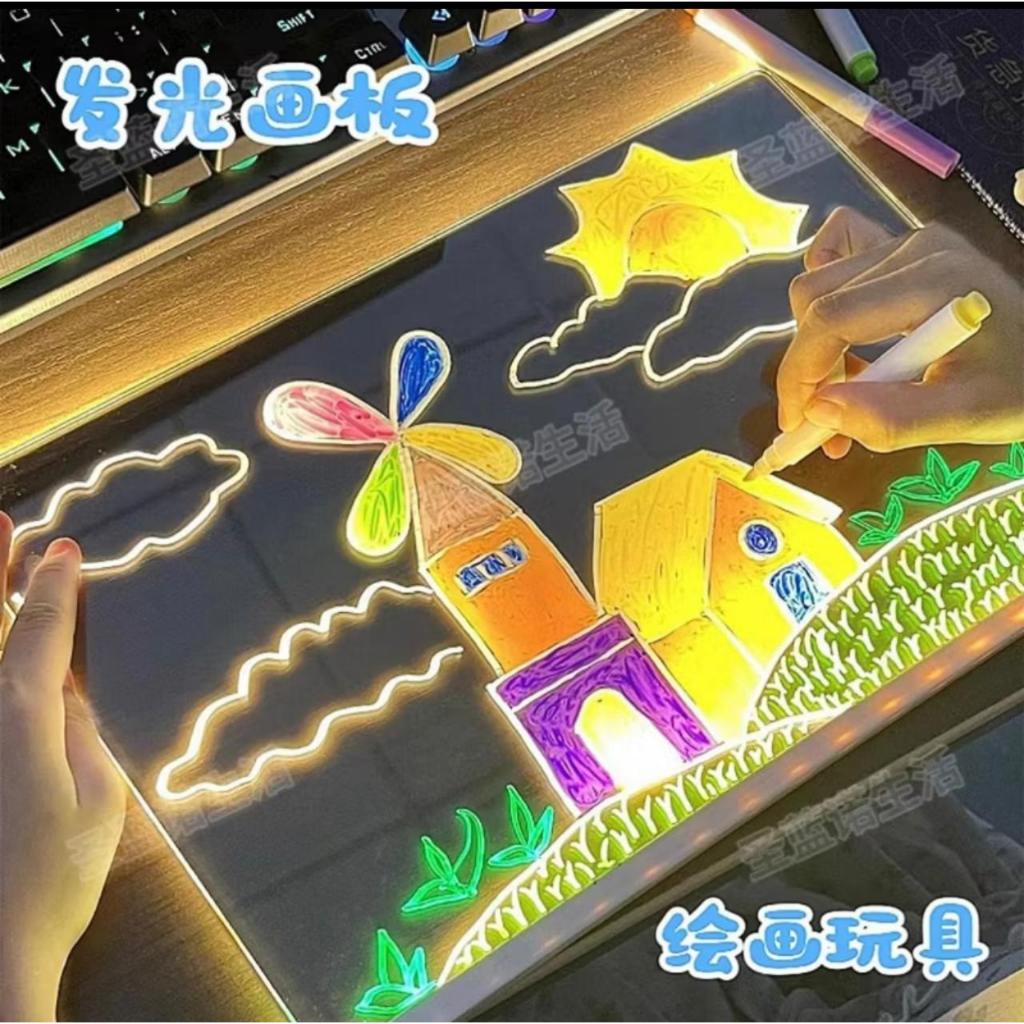 

Acrylic Note Board LED / Papan Tulis Akrilik LED