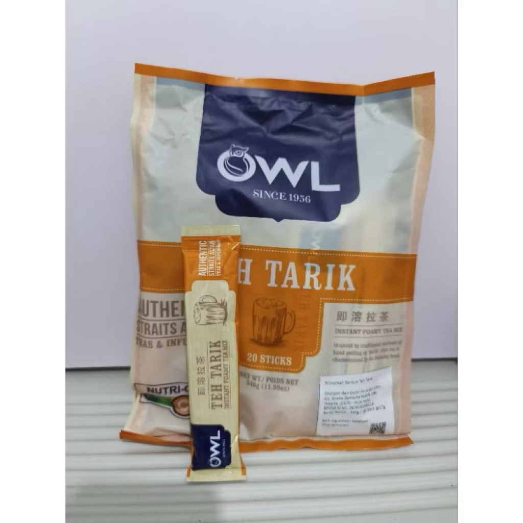 

Owl Teh Tarik Milk Tea Beverages Minuman Teh susu