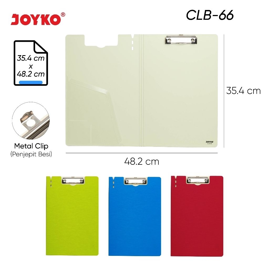 

♡Habiskan Stock♡Clipboard Papan Jalan Alas Ujian Joyko CLB-66