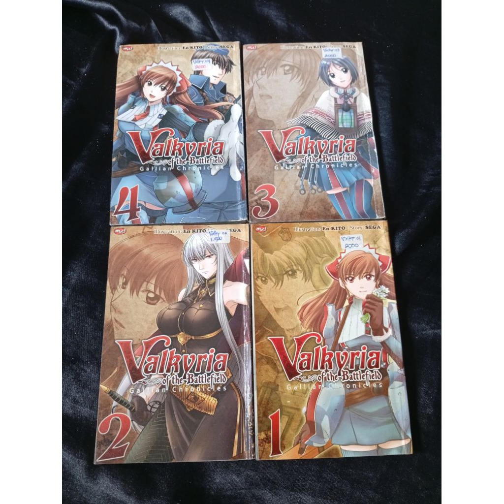 manga komik valkyria of the battlefield gallian chronicles en kitou story sega