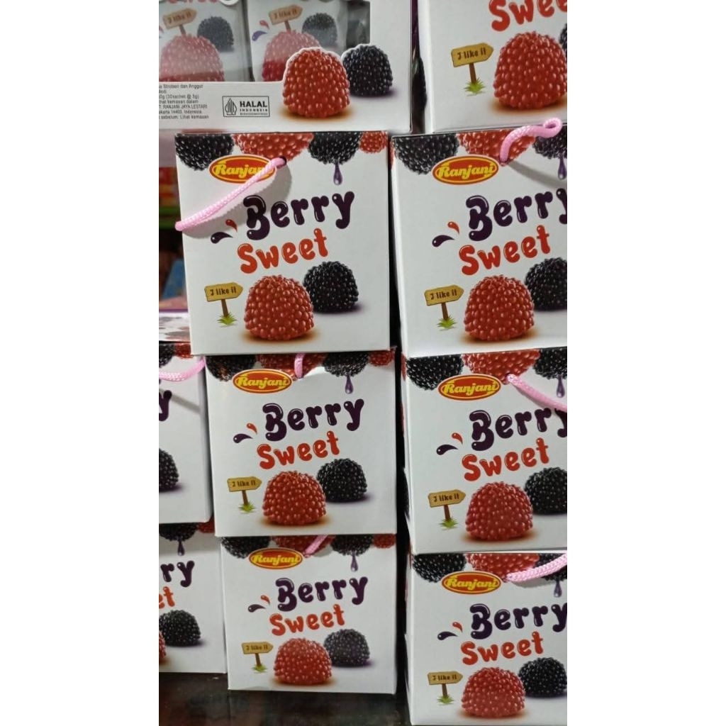 

Ranjani berry sweet 1 pack isi 30/Permen jelly berry sweet/Berry sweet