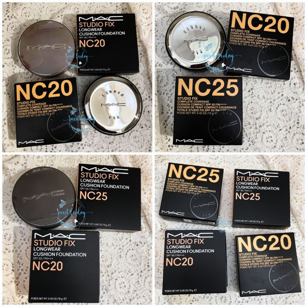 MAC Studio Fix Complete Coverage Cushion Compact SPF 50 Studio Fix Longwear Cushion Foundation SPF 5