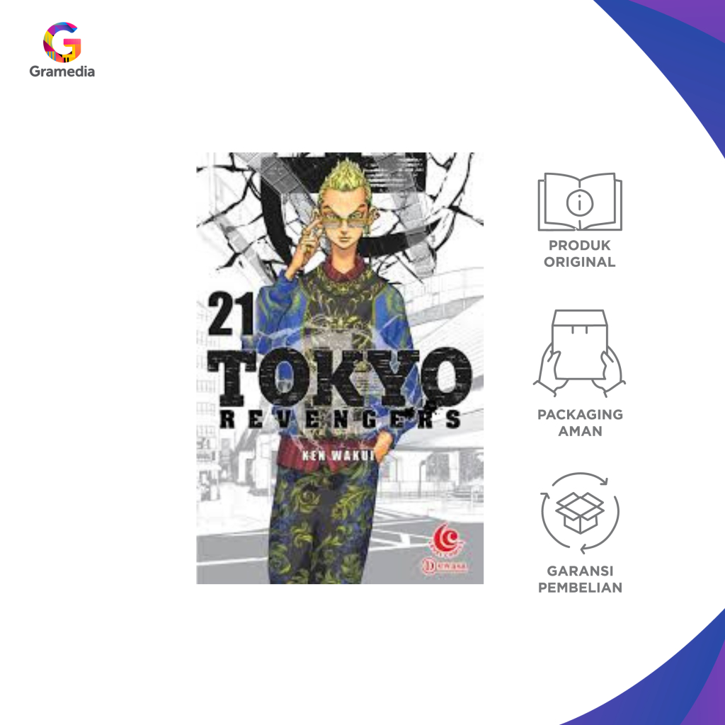 (Original) Gramedia Mall Pekanbaru - LC: TOKYO REVENGERS 21