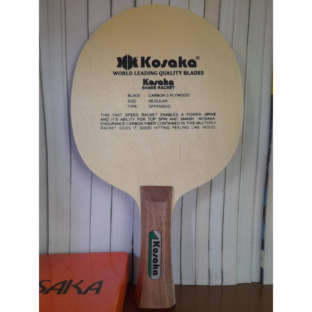 Kayu Kosaka Carbon Handle Gergely Pingpong Tenis Meja Bat Blade Ping Pong Bet Karbon