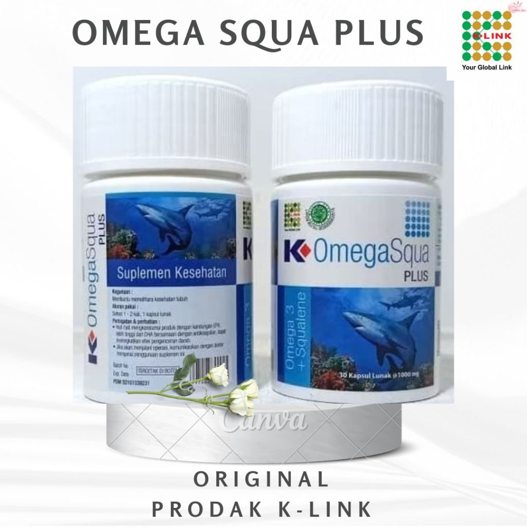 OMEGA SQUA K-LINK 30 KAPSUL@1000Mg