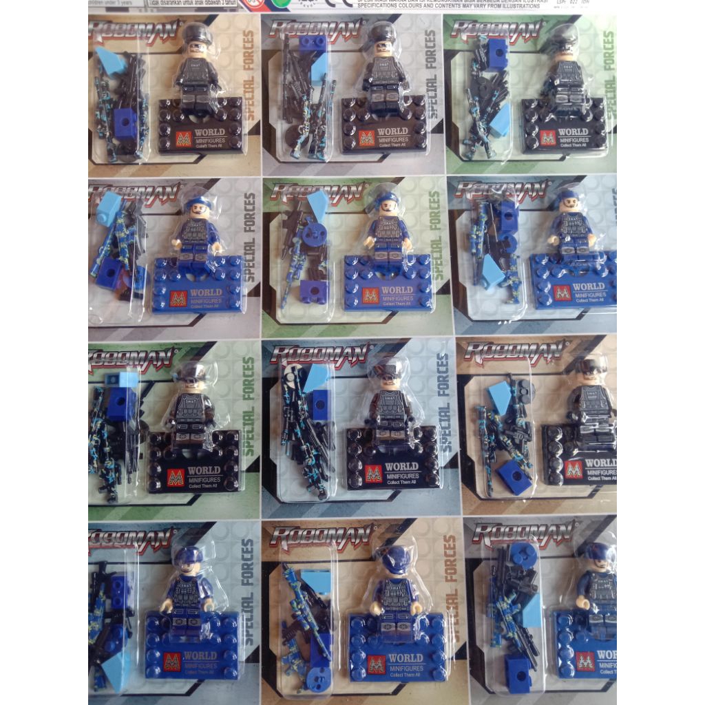 lego ninja tentara/ninja roboman MC 521 B