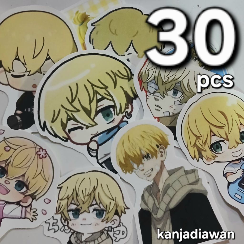 

Stiker Chifuyu Matsuno 30 pc Anime Chifuyu Matsuno stickers