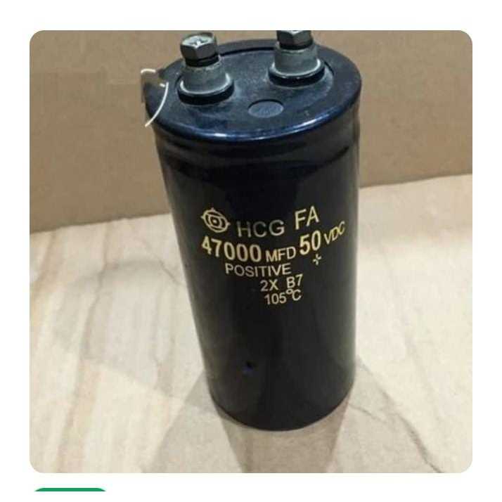 RH9841 elco elko 47000 uf 47.000uf 47.000 47000uf 50volt 50v 50 v volt hcg by PCM LTC GLODOK