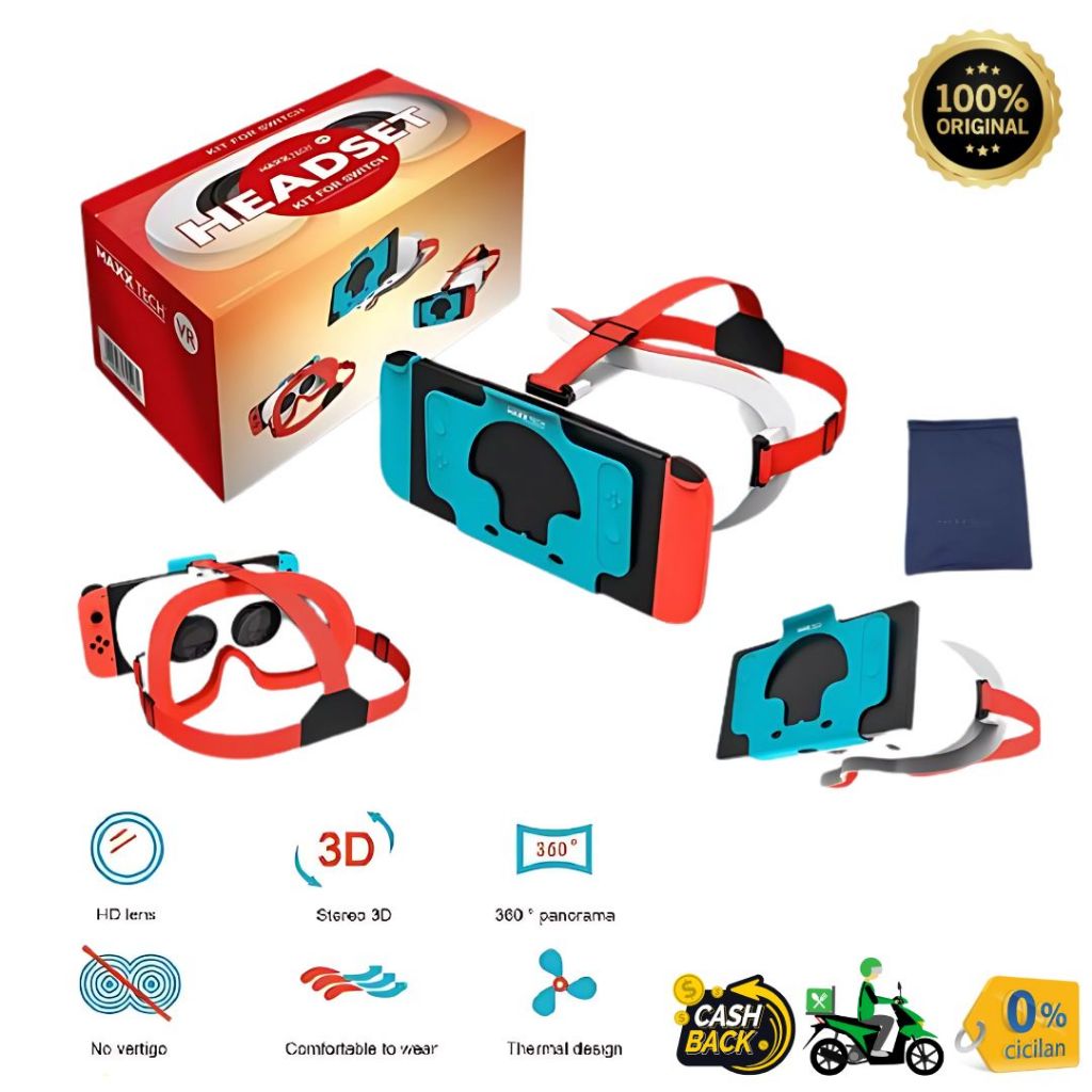 VR Headset for Nintendo Switch OLED / Nintendo Switch V1 V2 OLED