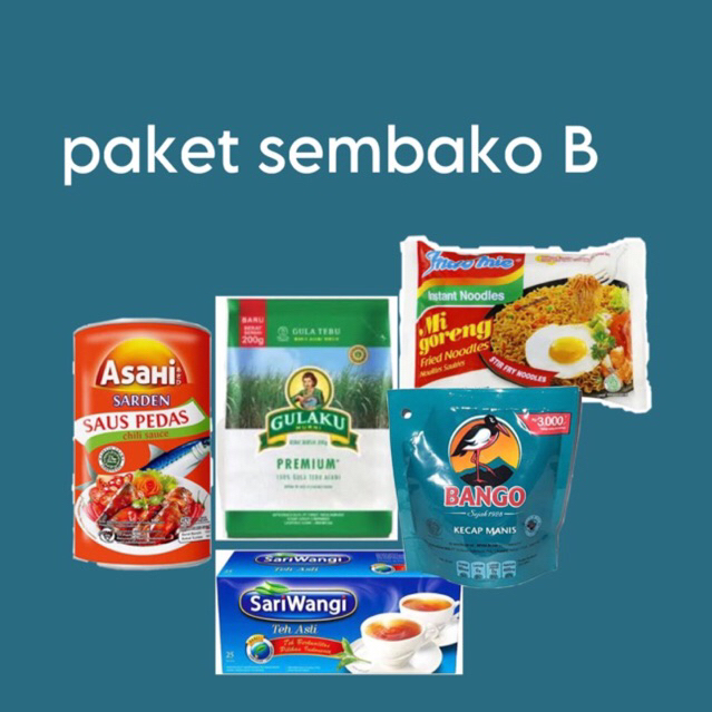 

paket sembako // hampers lebaran // sembako