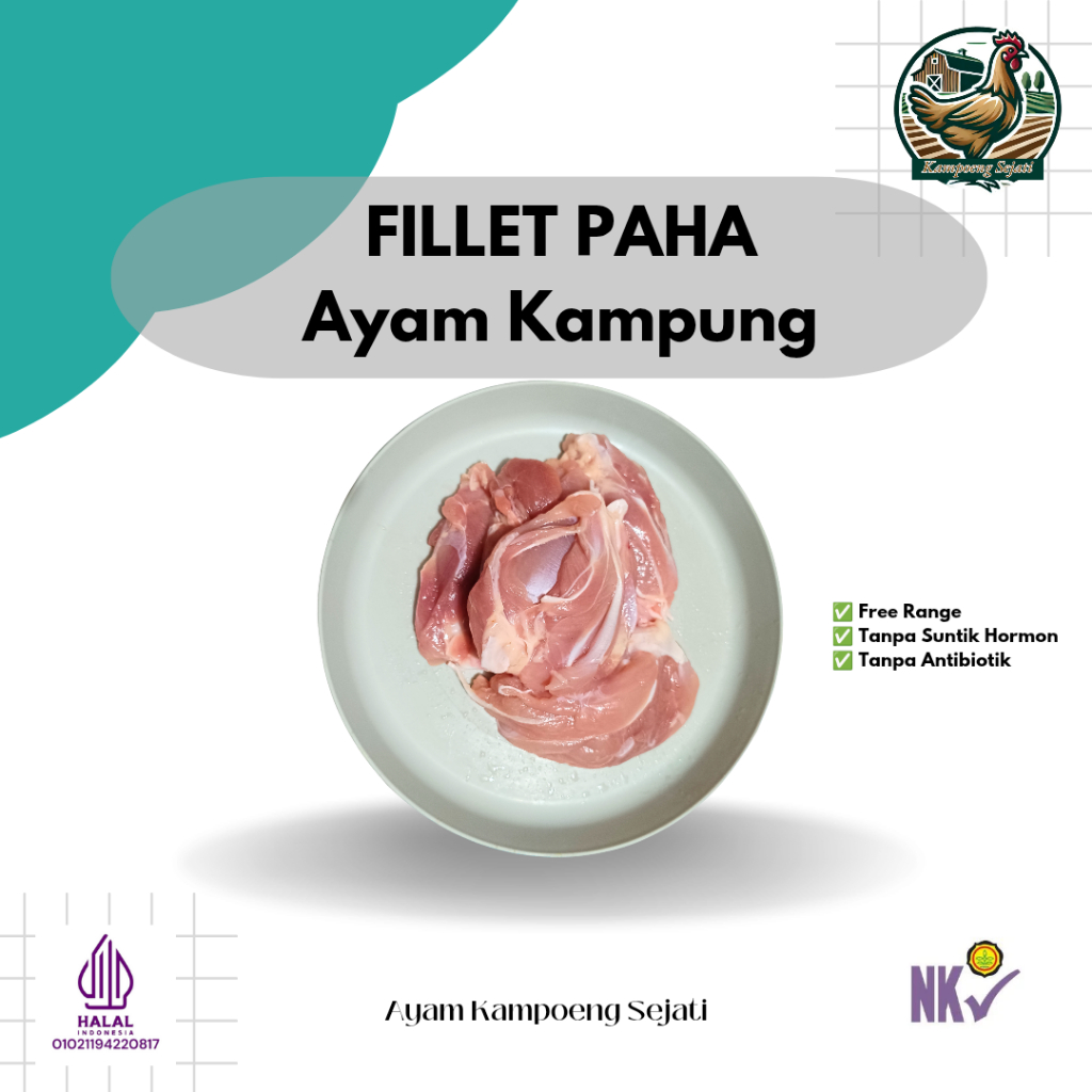 

Fillet Paha Ayam Kampung Frozen - Kampoeng Sejati