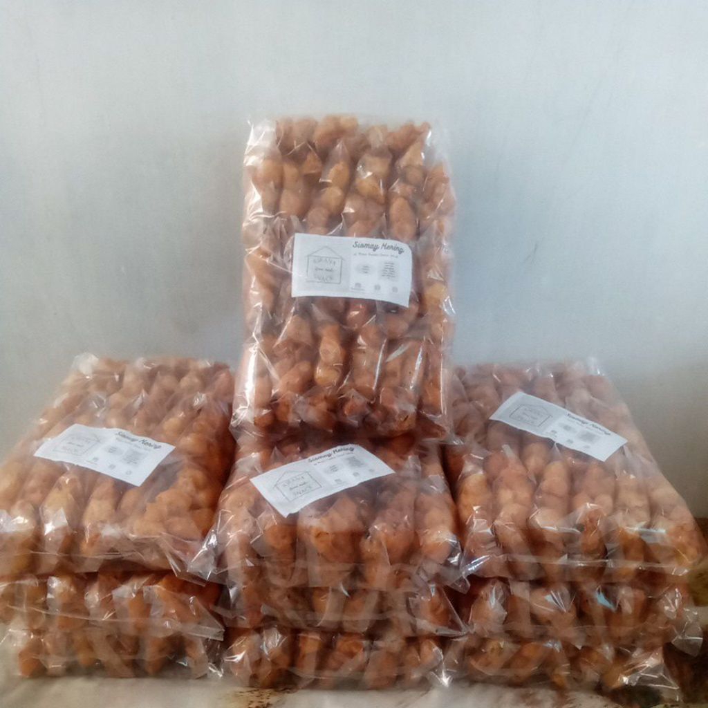 

siomay kering pedas daun jeruk