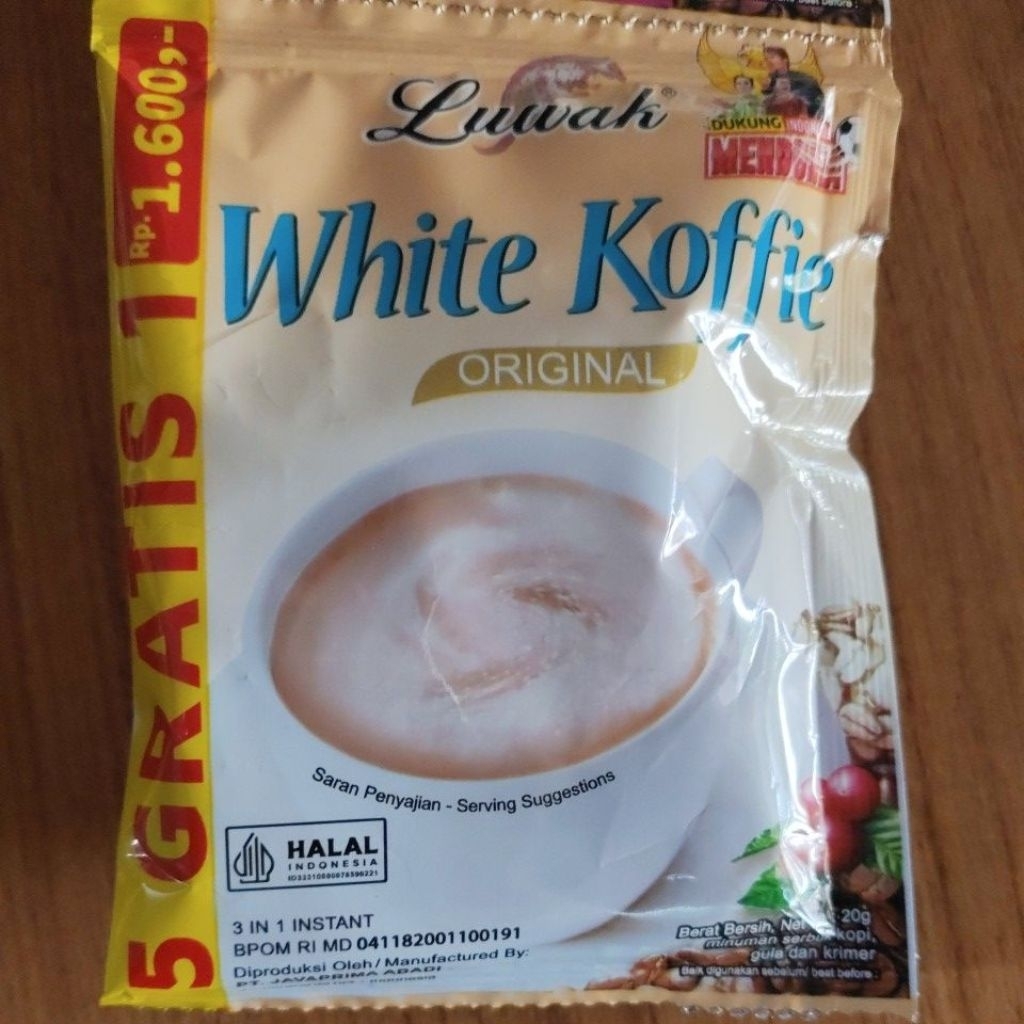 

Luwak White Koffie rencengan