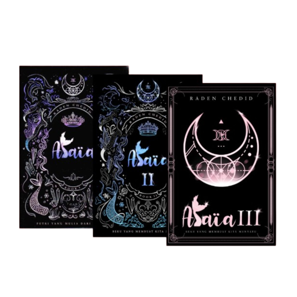 Novel Alaia I, Alaia II & Alaia III New Cover - Raden Chedid - Fantasious