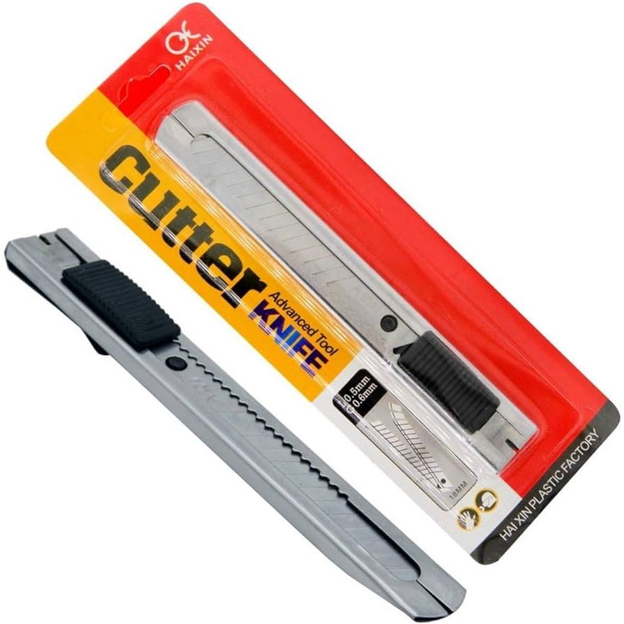 

ALAT POTONG PEMISAH KERTAS/CUTTER KERTAS/ CUTTER KNIFE HAIXIN