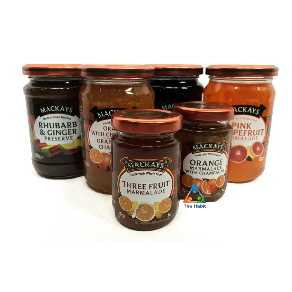 

(The Habit) Mackays Jam All Varian 235gr 340gr