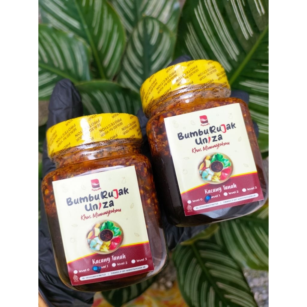 

BUMBU RUJAK UNIZA GULA AREN KACANG TANAH