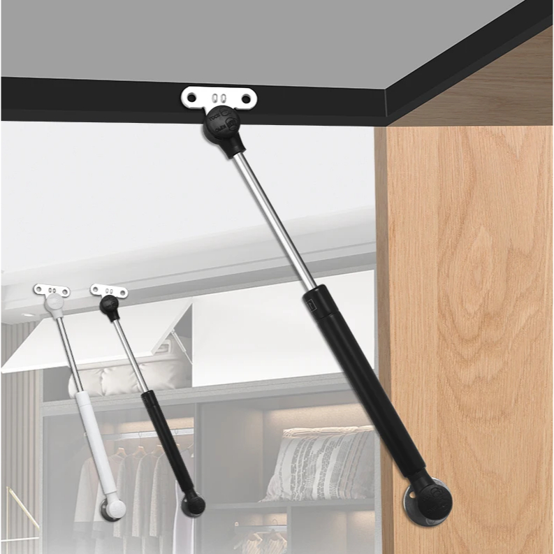 Engsel Pegas Hidrolik Dudukan Penyangga Pintu Lemari Kabinet Rumah Multifungsi