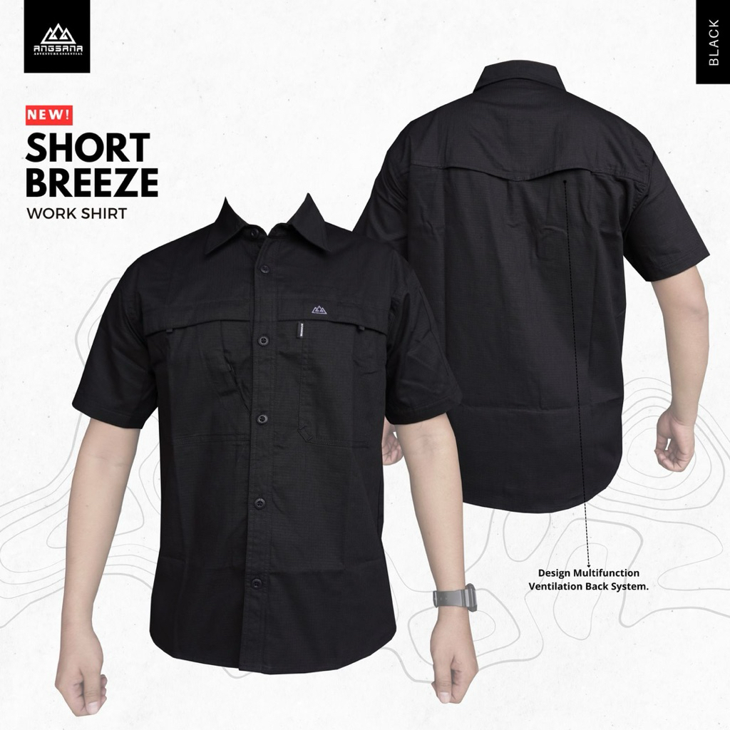 Kemeja Angsana Short Breeze series