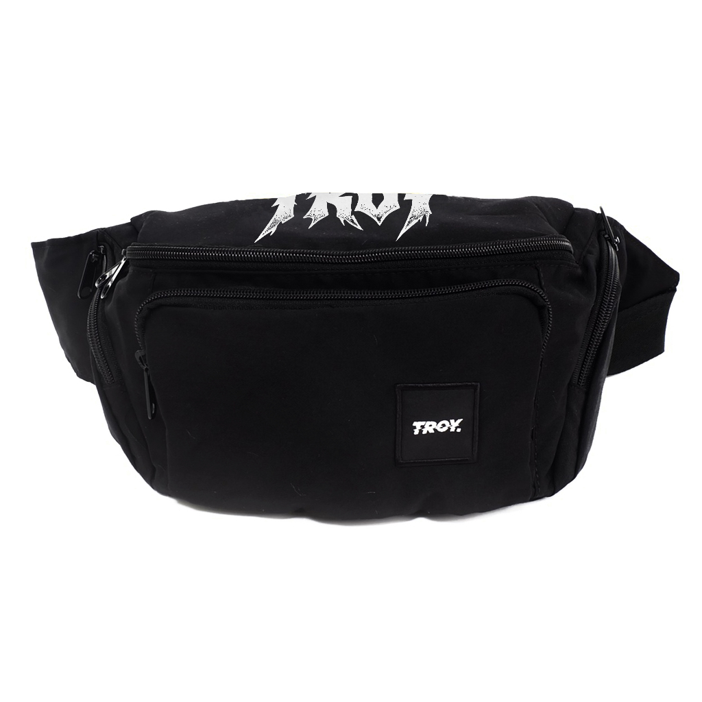 Troy Company Waistbag Drill Black Thunder Grip - Tas Pinggang Tas Selempang Hitam WB 3240