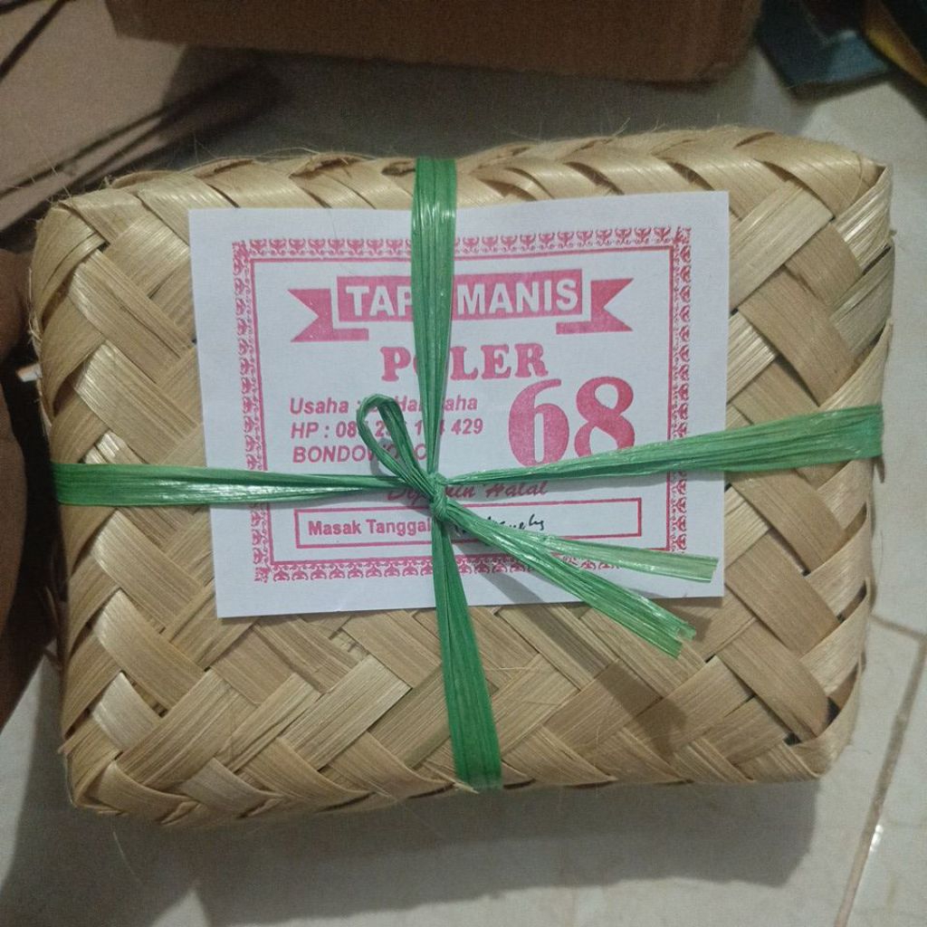 

TAPE MANIS 68 1 KG DI JAMIN HALAL POLER BONDOWOSO