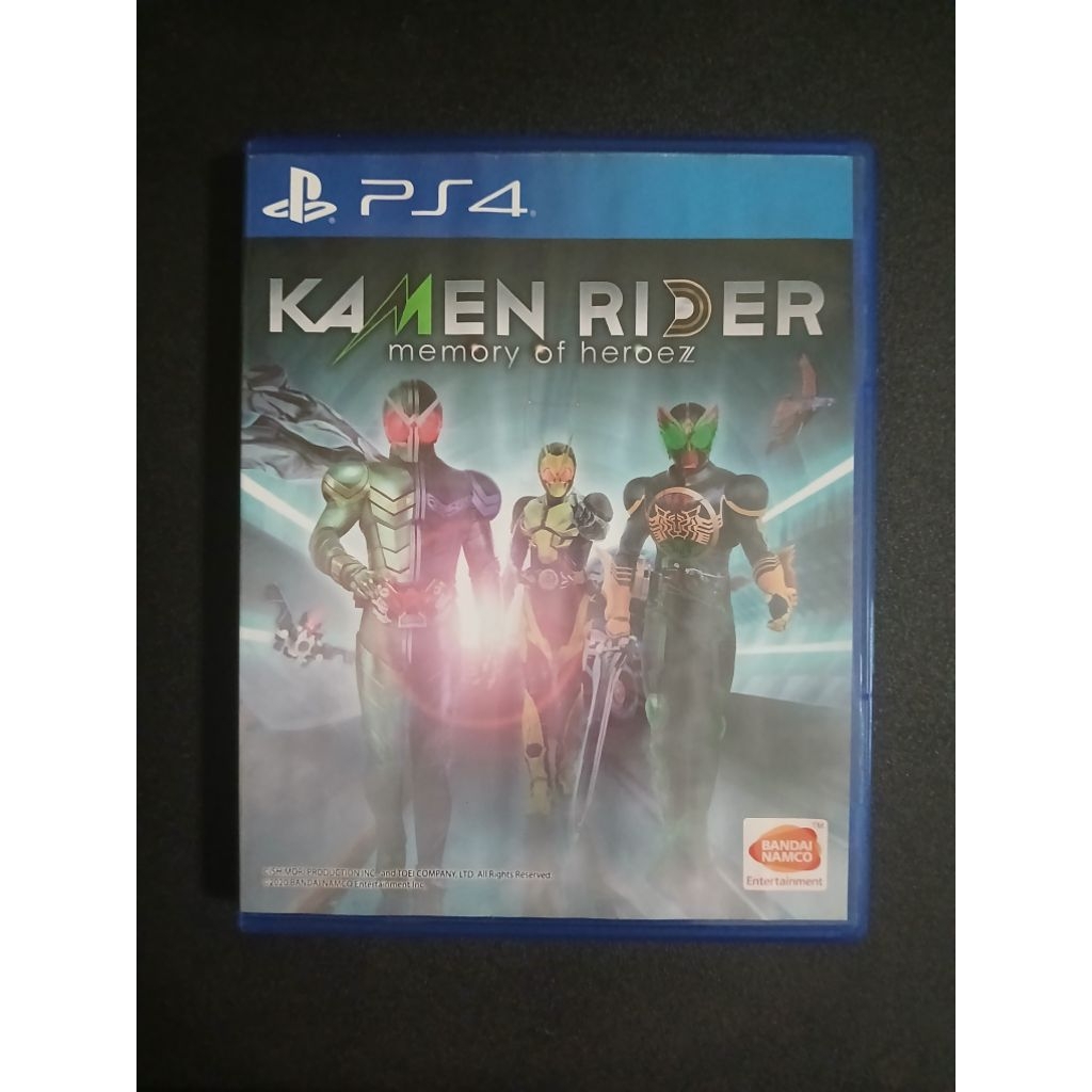 BD PS4 Kamen Rider Memory of Heroez Reg 3 (ENGLISH) kaset ps 4 game games heroes joker