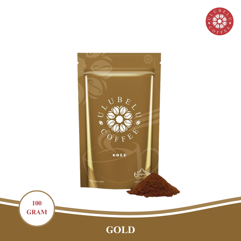 

ULUBELU COFFEE - Kopi Robusta Lampung Varian Gold - 100 Gram