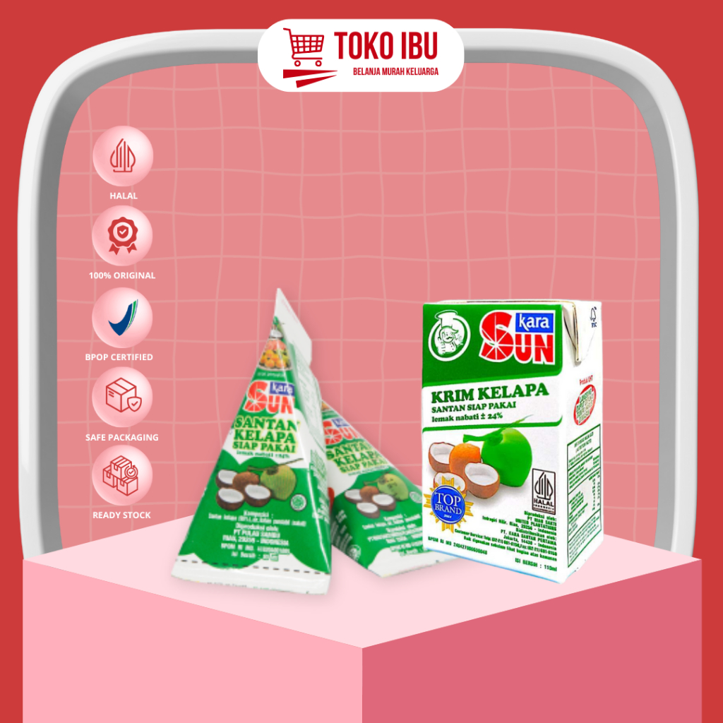 

SUN Santan Kelapa Siap Pakai 65 ml 110 ml