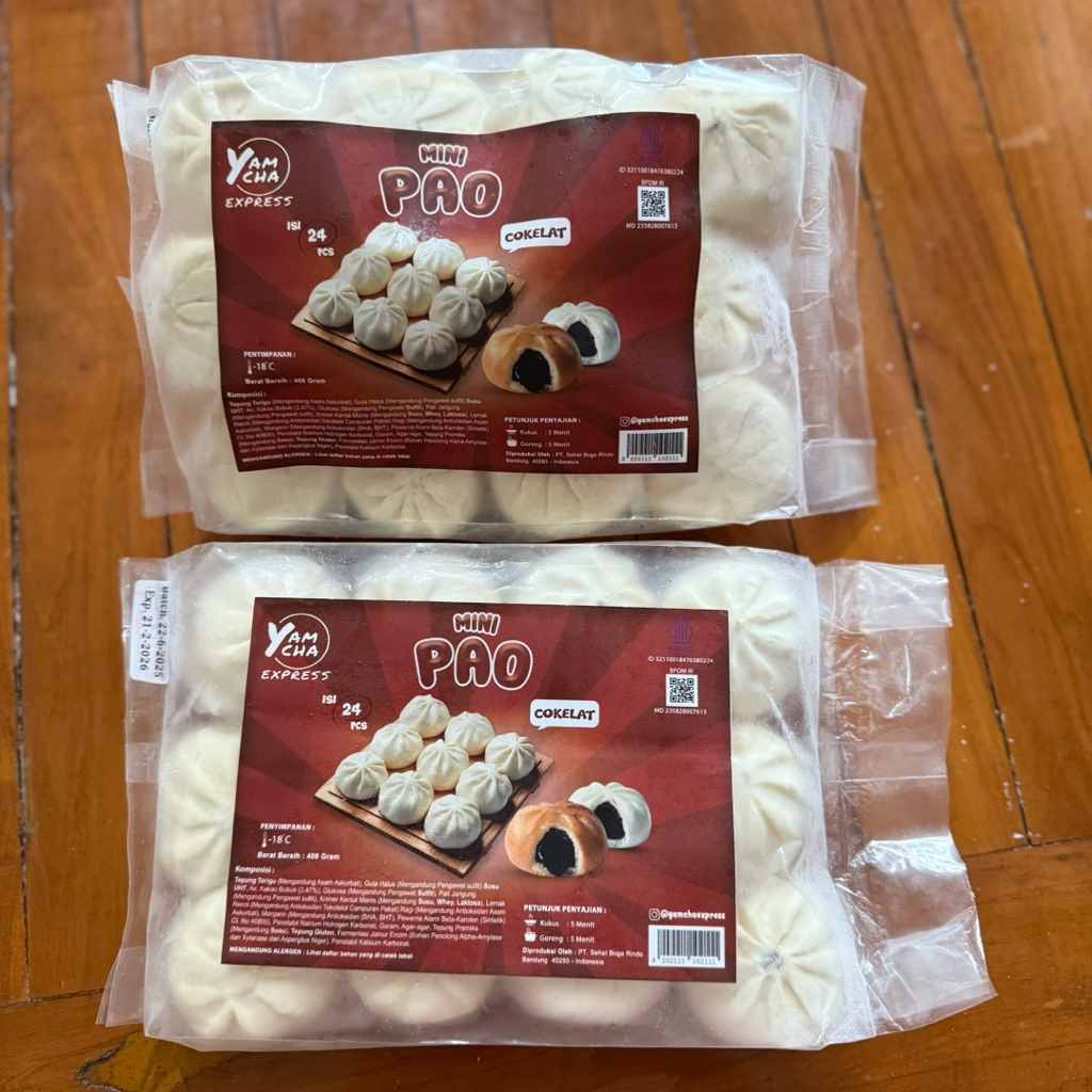 

Yamcha mini pao coklat