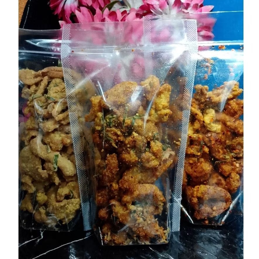 

Kulit ayam crispy daun jeruk 130gr