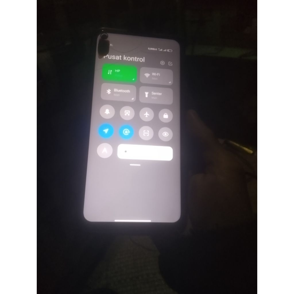 hp second redmi note 9 ram 6/128